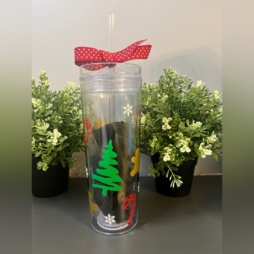2 for $10 Christmas Acrylic Tumbler